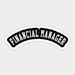 Financial Manager Sticker